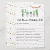 Gold Fiesta Cactus die mama het beste spel kent (Voorkant / Achterkant)