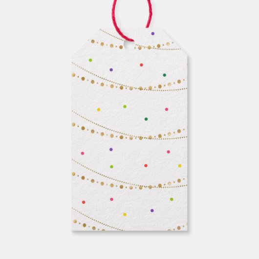 Gold Fiesta Cactus Muchas Gracias Baby shower Cadeaulabel (Achterkant)