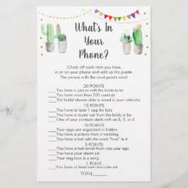 Gold Fiesta Cactus wat er in je telefoonspel zit