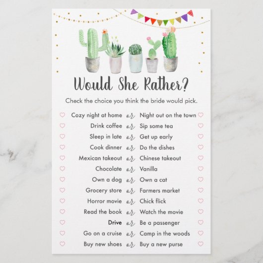 Gold Fiesta Cactus zou ze liever een beetje spelen (Voorkant)