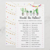 Gold Fiesta Cactus zou ze liever een beetje spelen (Voorkant / Achterkant)