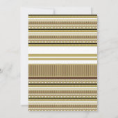 Gold Fiesta Señor of Señorita Genderonthulling Kaart (Achterkant)