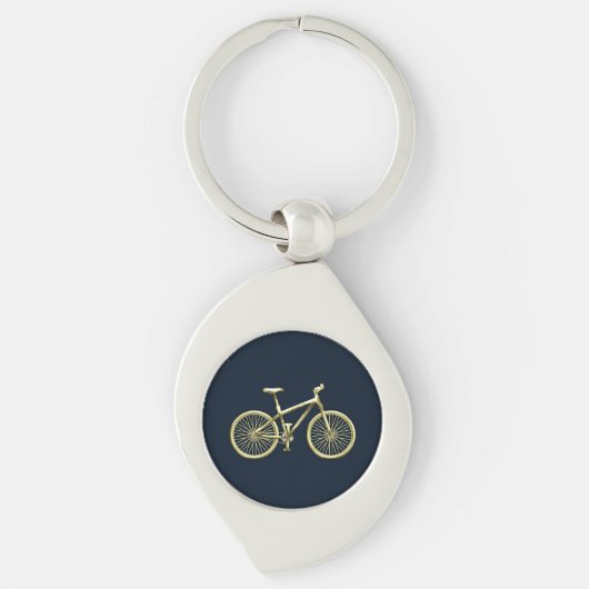 Gold-fiets Sleutelhanger (Voorkant)