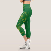 Gold Filigree Floral Vine Sporty chic Active slijt