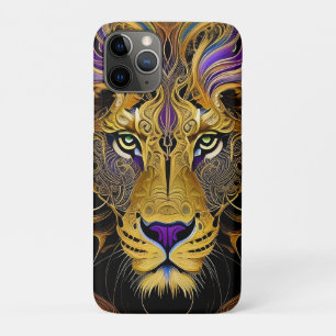 Gold Filigree Lion Case-Mate iPhone Case