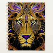 Gold Filigree Lion Planner (Voorkant)