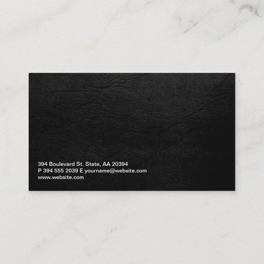 Gold Finance-pictogram | Golden Candlestick Graph Visitekaartje (Achterkant)