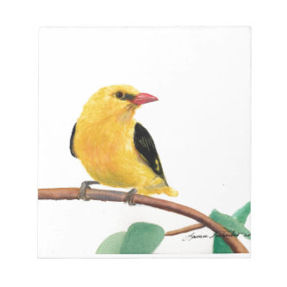 Gold Finch Notitieblok