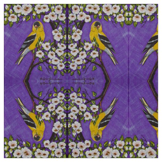 Gold Finch Stof (Swatch)