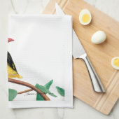 Gold Finch Theedoek (Quarter Fold)