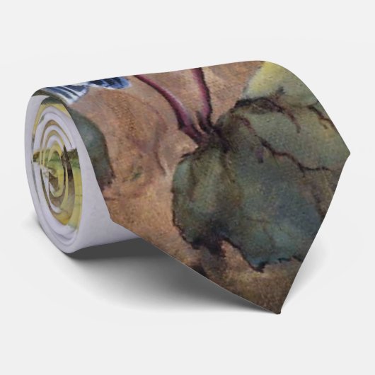 Gold Finches Stropdas (Opgerold)