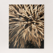 Gold Fireworks Explosion Legpuzzel (Verticaal)
