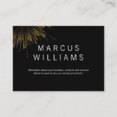 Gold Fireworks Visitekaartje (Voorkant)