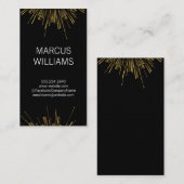Gold Fireworks Visitekaartje (Voorkant / Achterkant)
