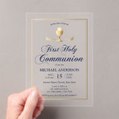 Gold First Community Elegant Invitation Acryl Uitnodigingen (Insitu (Draagbaar))