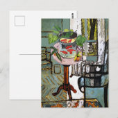 Gold Fish Bowl, onder het raam, Briefkaart (Voorkant / Achterkant)
