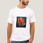 Gold Fish-ontwerp T-shirt (Voorkant)