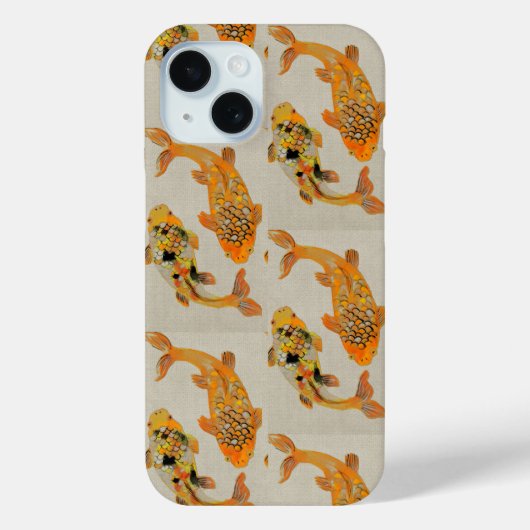 Gold Fish Pond Case-Mate iPhone Case (Achterkant)