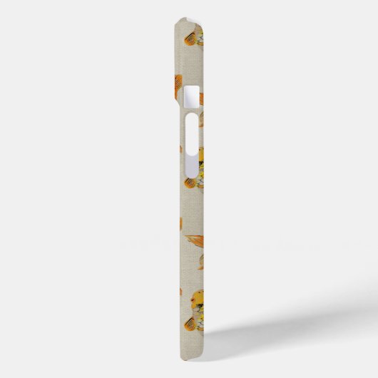 Gold Fish Pond Case-Mate iPhone Case (Achterkant / Links)
