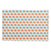 Gold Fishing Pillow Hoesje - Aangepaste kleuren Kussensloop (Achterkant)