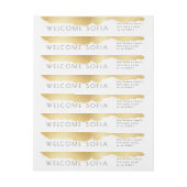 Gold Flake Welcome Poirent Birth Announounding (Vel)