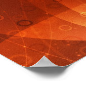 Gold Flame Poster (Hoek)