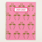 Gold Flamingo Planner (Voorkant)