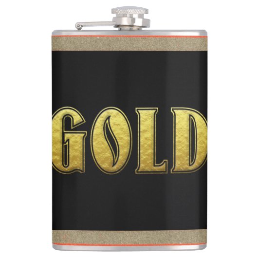 Gold Flask Heupfles (Voorkant)