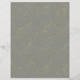 Gold Flecked Scrapbook Paper