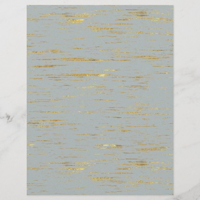 Gold Flecked Scrapbook Paper (Voorkant)