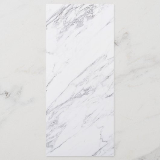 Gold Flecks & Marble Wedding Menu (Achterkant)