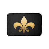 Gold Fleur de Lis Badmat (Voorkant)