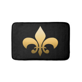 Gold Fleur de Lis Badmat