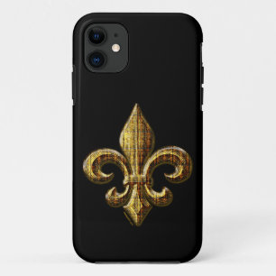 Gold Fleur De Lis iPhone 5 Hoesje