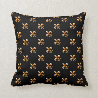 Gold Fleur de Lis - New Orleans Kussen