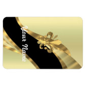 Gold fleur de lys op maat magneet (Horizontaal)