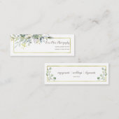 Gold Floral Boho | Visitekaartje | Fotografie (Voorkant / Achterkant)