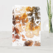 Gold Floral Daughter-in-Law Moederdag Kaart (Achterkant)