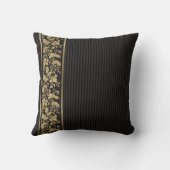 Gold Floral Elegance 50th Wedding Jubileum Kussen (Achterkant)