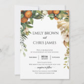 Gold Floral | Elegant Eucalyptus Greenery Kaart (Voorkant)