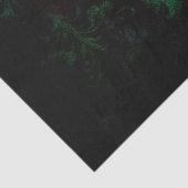  Gold Floral Grunge Damask Tissuepapier (Detail)