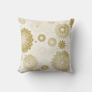 Gold Floral Kussen