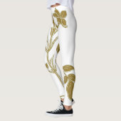 Gold Floral Leggings (Links)