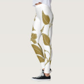 Gold Floral Leggings (Links)