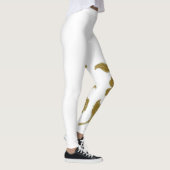 Gold Floral Leggings (Rechts)