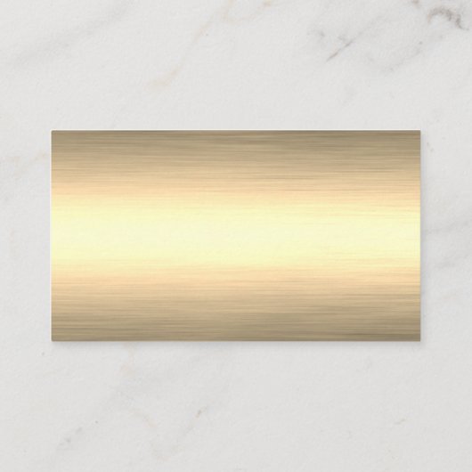 Gold Floral Mop & Bubbles House Cleaning Service Visitekaartje (Achterkant)