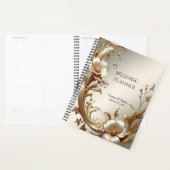 Gold Floral Planner (Display)