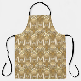 Gold Floral Schort