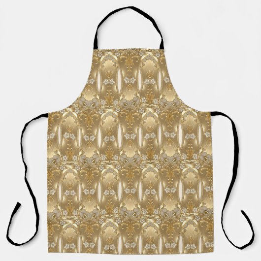 Gold Floral Schort (Voorkant)