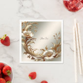 Gold Floral Servet (Insitu)
